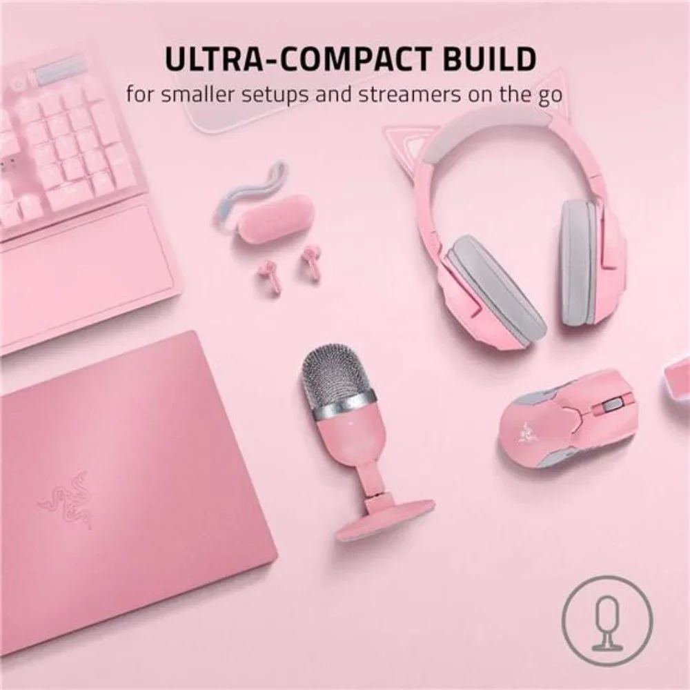Seiren Mini USB Condenser Microphone:for Streaming and Gaming on PC-Professional